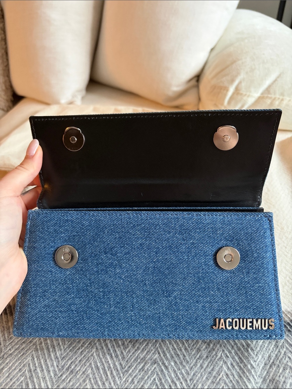Jacquemus Le Chiquito Long denim bag - Picture 8 of 12
